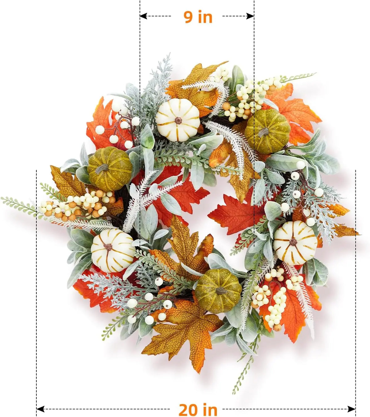 Fall Halloween Wreath
